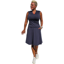 937119101102 SHE DID Midnight V-linne 937119101102 SHE DID Midnight V-linne Standard Small1x1