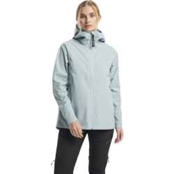 Misty Shell Jacket Women - GRÅGRÖN Standard Small1x1