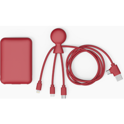 951425101101 XOOPAR Mr Bio Pack Epsilon Powerpack 5000 Mah Röd  Standard Small1x1