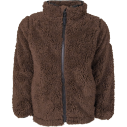 Muddus Pile Jacket Windfleece - DARK BROWN Standard Small1x1