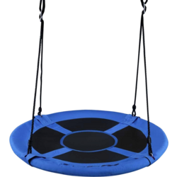 956796101101 B2X Nest Swing Garden Swing Outdoor Children's Swing Up To 150 Kg Colored/green-blue  Standard Small1x1