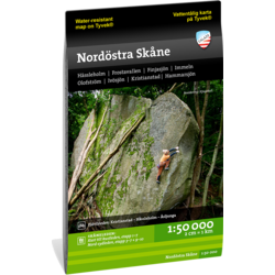 903151101101 CALAZO Nordöstra Skåne 1:50.000  Standard Small1x1