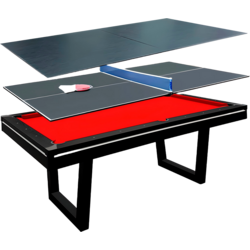 956839101101 NORDCORE Nordcore 3-in-1 Pool Table 6'  Standard Small1x1