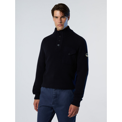 956243102101 NORTH SAILS North Sails Sweater Archive Button-front  Standard Small1x1