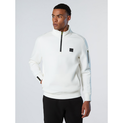 955942102101 NORTH SAILS North Sails Sweatshirt Piqué Scuba Fabric With Half-zip  Standard Small1x1