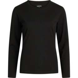 907380101101 NORVIG Norvig Women's Longsleeved Tee, Cotton/stretch  Standard Small1x1