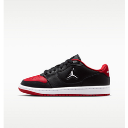 Older Kids' Shoes Jordan Court Connect Low - BLACK/GYM RED/WHITE Standard Small1x1