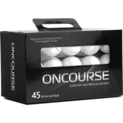 947128101101 ONCOURSE Oncourse White Golf Ball 45-pack  Standard Small1x1