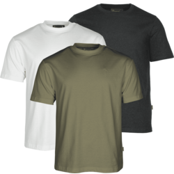 951150101101 PINEWOOD Outdoor 3-pack T-shirt  Standard Small1x1