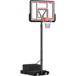 950528101101 B2X Outdoor Basketball Hoop With Stand  Hand Crank  Weight Bag  2 Nets Basketball Stand  Standard Small1x1