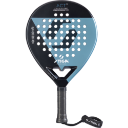 910434101101 STIGA Padel Racket Act Black/blue  Standard Small1x1