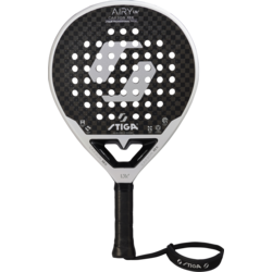 910430101101 STIGA Padel Racket Airy White  Standard Small1x1