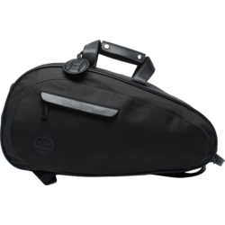 Padel Racket Canvas Bag - BLACK Standard Small1x1