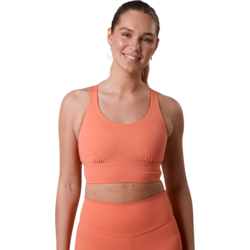 923531103101 CLN ATHLETICS Pep Sport Bra Coral Peach  Standard Small1x1