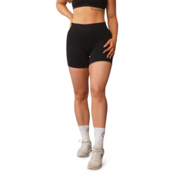 Performance Seamless Scrunch Shorts - BLACK Standard Small1x1