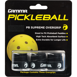 909402101101 GAMMA Pickleball Supreme Overgrip  Standard Small1x1