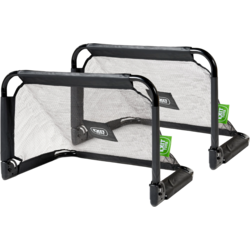 947682101101 EXIT Pico Fotbollsmål Av Stål 90x60cm (set Om 2) - Svart  Standard Small1x1