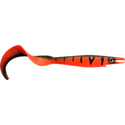 949776101101 THE PIG Pig Tail Jr, 23cm, 37g - Red Tiger - 2pcs  Standard Small1x1