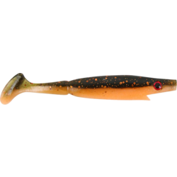 Piglet Shad, 10cm, 7g - Black Pumpkin - 6pcs