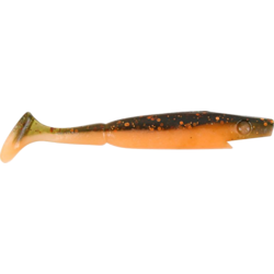 Piglet Shad, 8,5cm, - Black Pumpkin - 8pcs