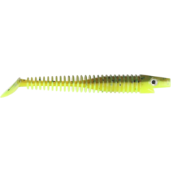 Pigster, 10cm, - Brown Chartreuse Flake - 10pcs