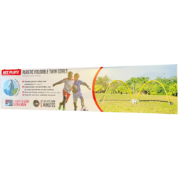 946152101101 NETPLAYZ  Plastic Foldable Twin Goals 946152101101 NETPLAYZ Plastic Foldable Twin Goals  Standard Small1x1