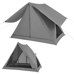 955356101101 B2X Pop Up Tent For 2-3 People 360° One-sided Transparent Family Tent 225 X 145 X 161 Cm Gray  Standard Small1x1