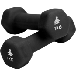 935553101101 FITPADDY Premium Dumbbells 2 X 1 Kg  Standard Small1x1