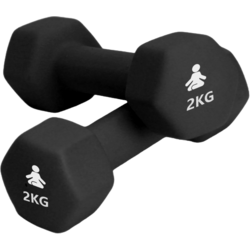 935496101101 FITPADDY Premium Dumbbells 2 X 2 Kg  Standard Small1x1