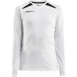 Pro Control Impact Ls Tee W - WHITE/BLACK Standard Small1x1