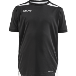 Pro Control Impact Ss Tee Jr - BLACK/WHITE Standard Small1x1