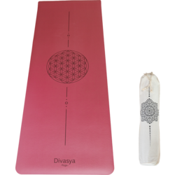 Professional Grip - RED FLOWER OF LIFE Standard Small1x1