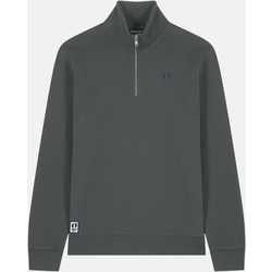 947846101103 HANG TEN Quarter Zip Sweatshirt - Anthracite 947846101103 HANG TEN Quarter Zip Sweatshirt - Anthracite Standard Small1x1