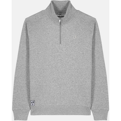 947830101101 HANG TEN Quarter Zip Sweatshirt - Heather Grey 947830101101 HANG TEN Quarter Zip Sweatshirt - Heather Grey Standard Small1x1