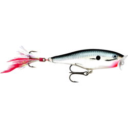 934099101101 RAPALA Rapala Skitter Pop 5cm - Chrome  Standard Small1x1