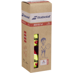950344101101 BABOLAT Red Felt 3-pack  Standard Small1x1