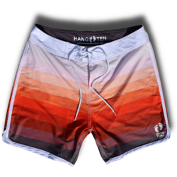 907319101101 HANG TEN Red Stripes Boardshorts 16,5  Standard Small1x1
