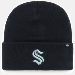 923642101101 47 BRAND Seattle Kraken Beanie Haymaker  Standard Small1x1