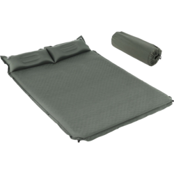 954919101101 B2X Self-inflating Camping Mat Comfortable Outdoor Sleeping Mat 186 X 130 X 4cm Green  Standard Small1x1