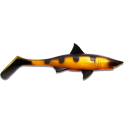 928133101101 SHARK SHAD LURES Shark Shad Black Okoboji Perch 20cm, 70gr  Standard Small1x1