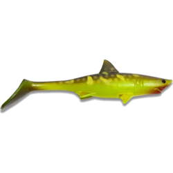 928135101101 SHARK SHAD LURES Shark Shad Lures Baby Shark Hot Pike 10cm, 9gr, 8-pack  Standard Small1x1