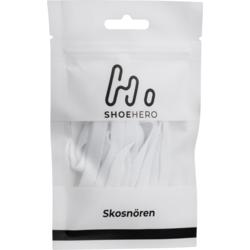 953297101101 SHOE HERO Skosnören - Vita (120 Cm)  Standard Small1x1