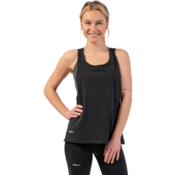 Sleeveless Loose Cross Back Tank Top "feeling Good"