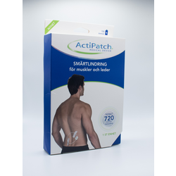 901110101101 ACTIPATCH Smärtlindring för muskler och leder – ActiPatch  Standard Small1x1