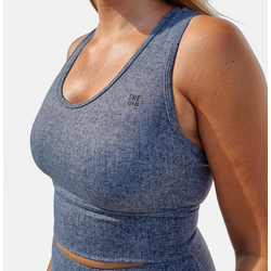 906061101103 SHE DID Sport-bh Grå Jeans  Standard Small1x1