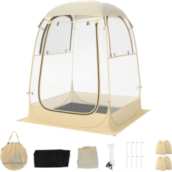 955086101101 B2X Sports Tent For 1-2 People Pop-up Tent With Weatherproof Canopy Portable  Foldable Outdoor Bubb  Standard Small1x1