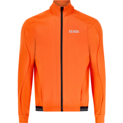 955030101101 KEADA SPORTS Storm Jacket Orange – Womens Thermal Cycling Jacket  Standard Small1x1