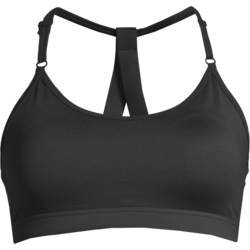 Strappy Sports Bra - BLACK Standard Small1x1