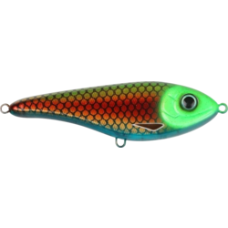 Strike Pro Buster Jerk II, Susp, 12cm, 37g - Green Mean