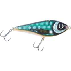 949590101101 STRIKE PRO Strike Pro Buster Swim, Slow Sink, 13cm, 65g - Cosmic Blue  Standard Small1x1